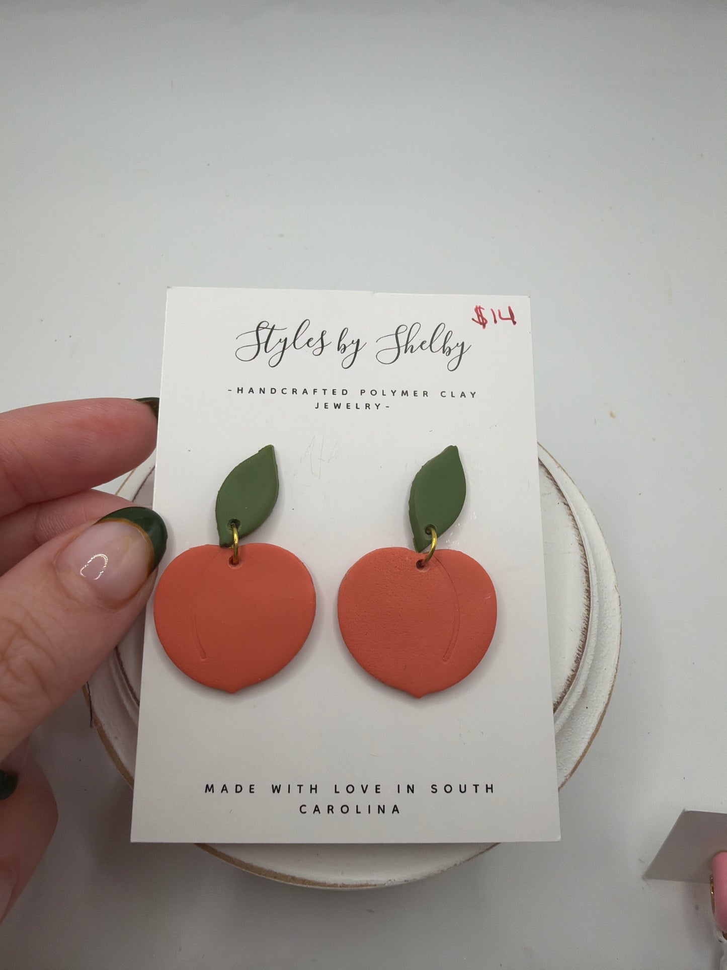 Peach Dangle