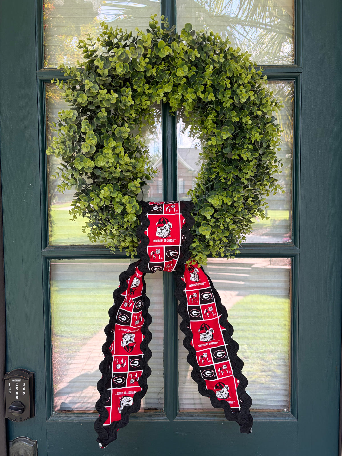 Georgia Sash with Ric Rac Trim