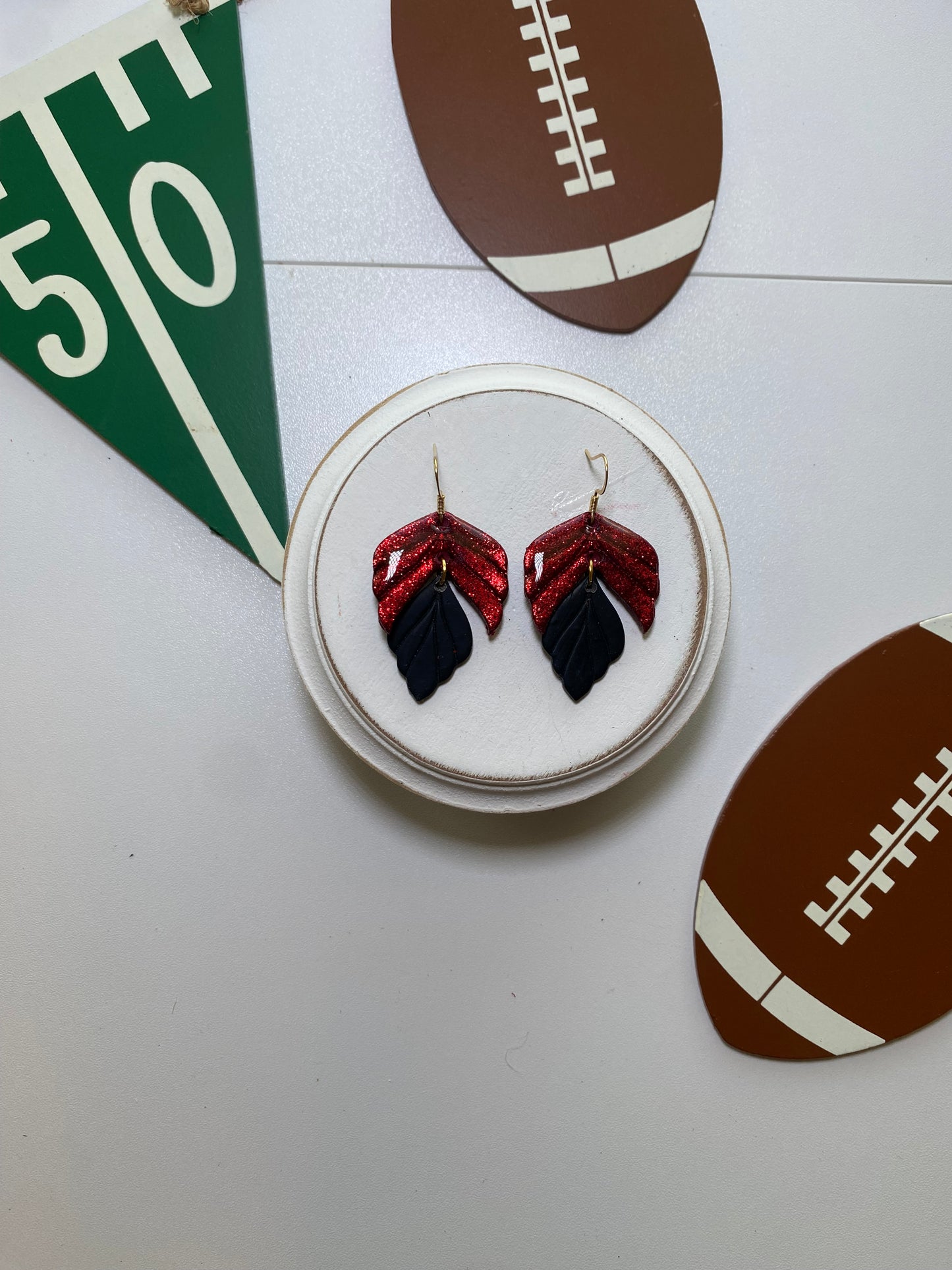 Gameday Glitter Dangles