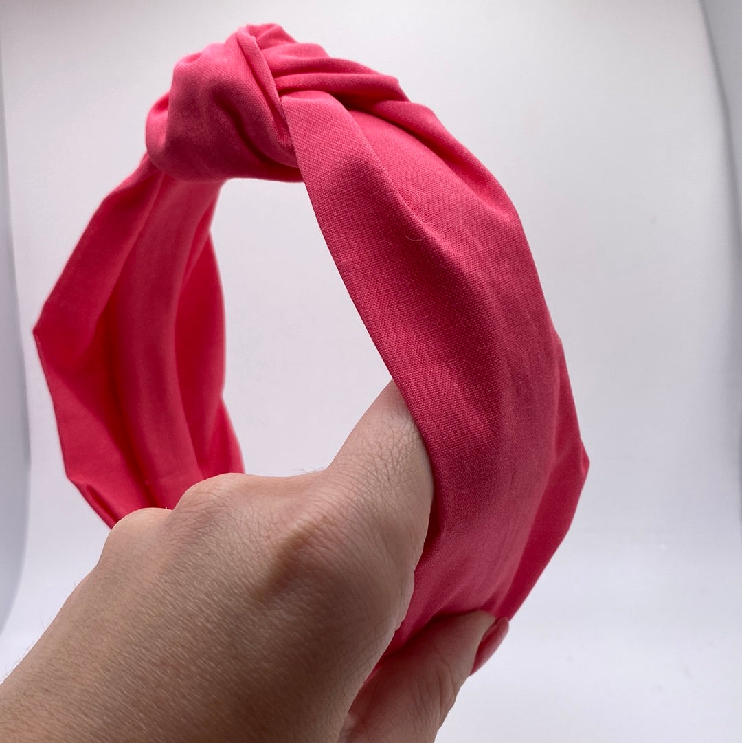 Solid Pink Headband