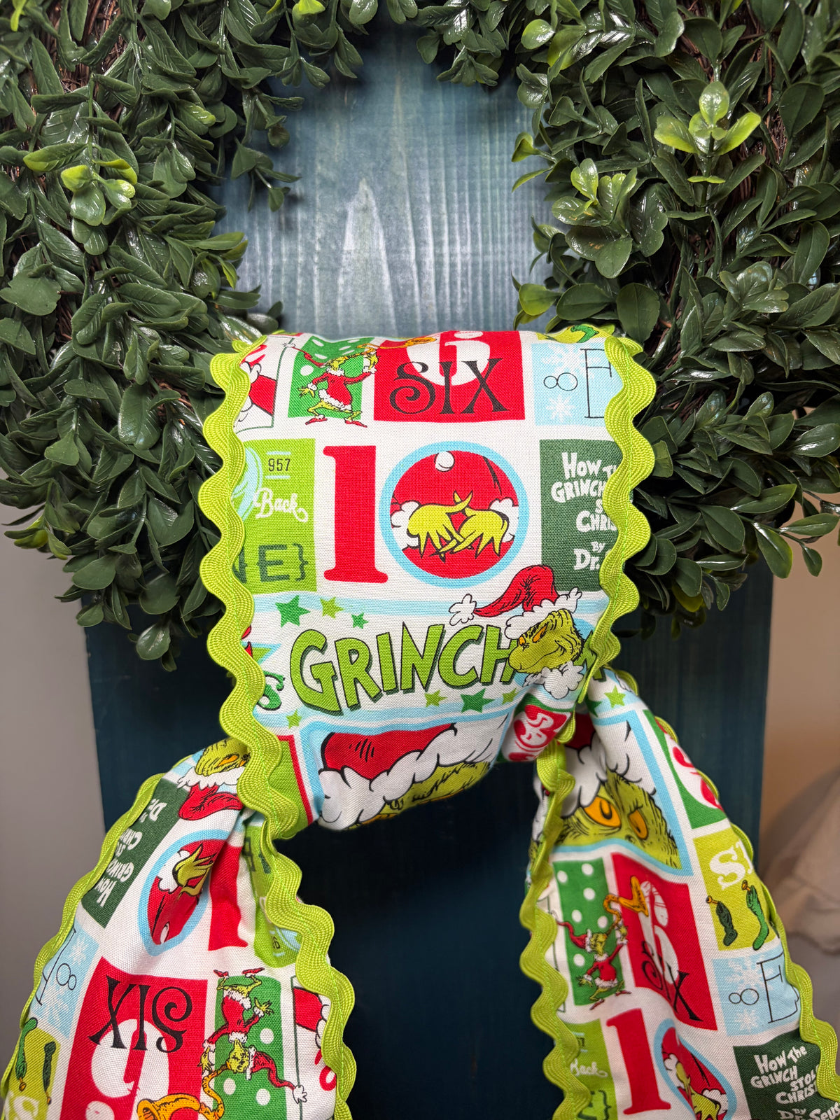 Grinch Sash