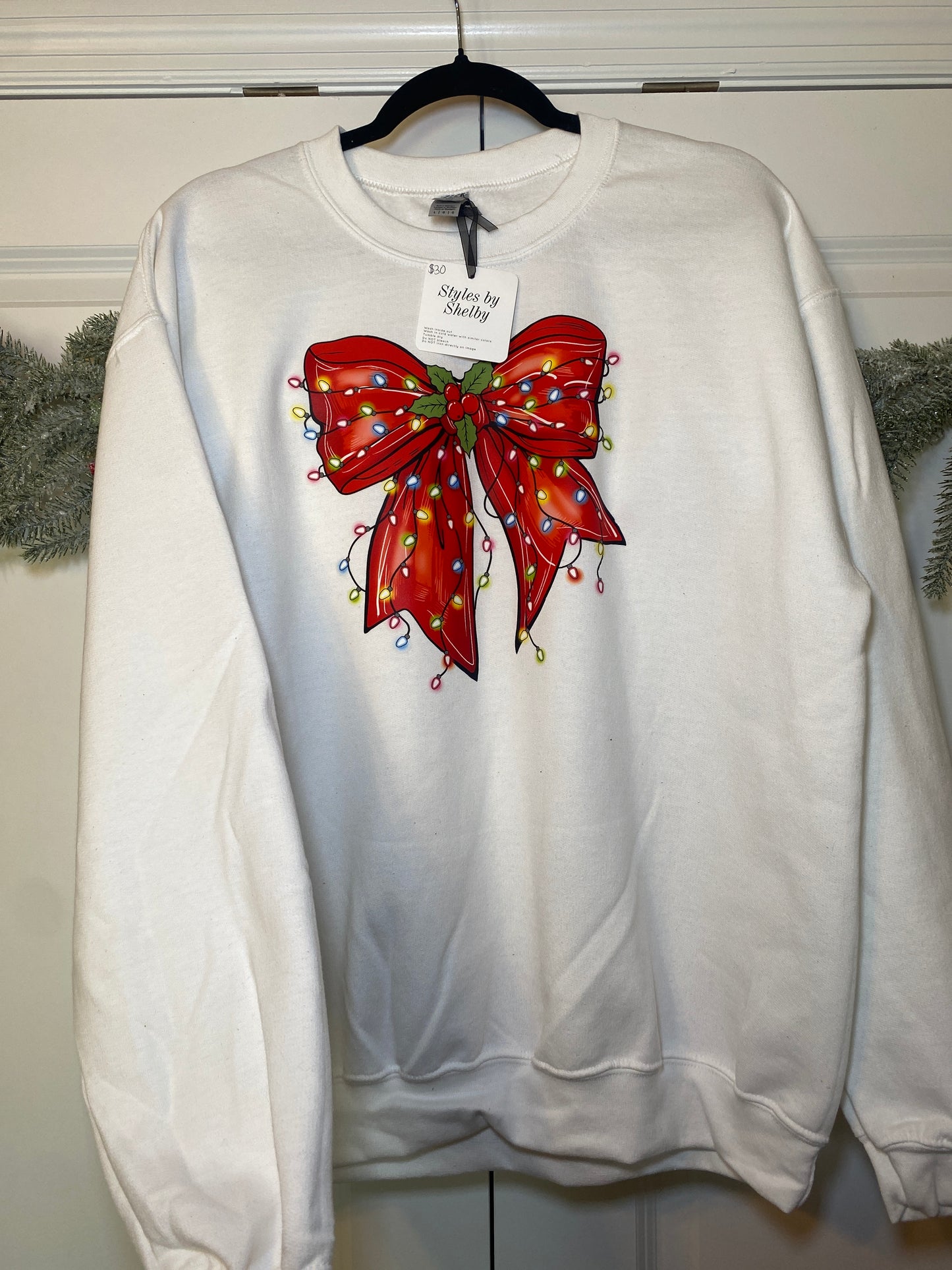 Christmas Lights Sweatshirt
