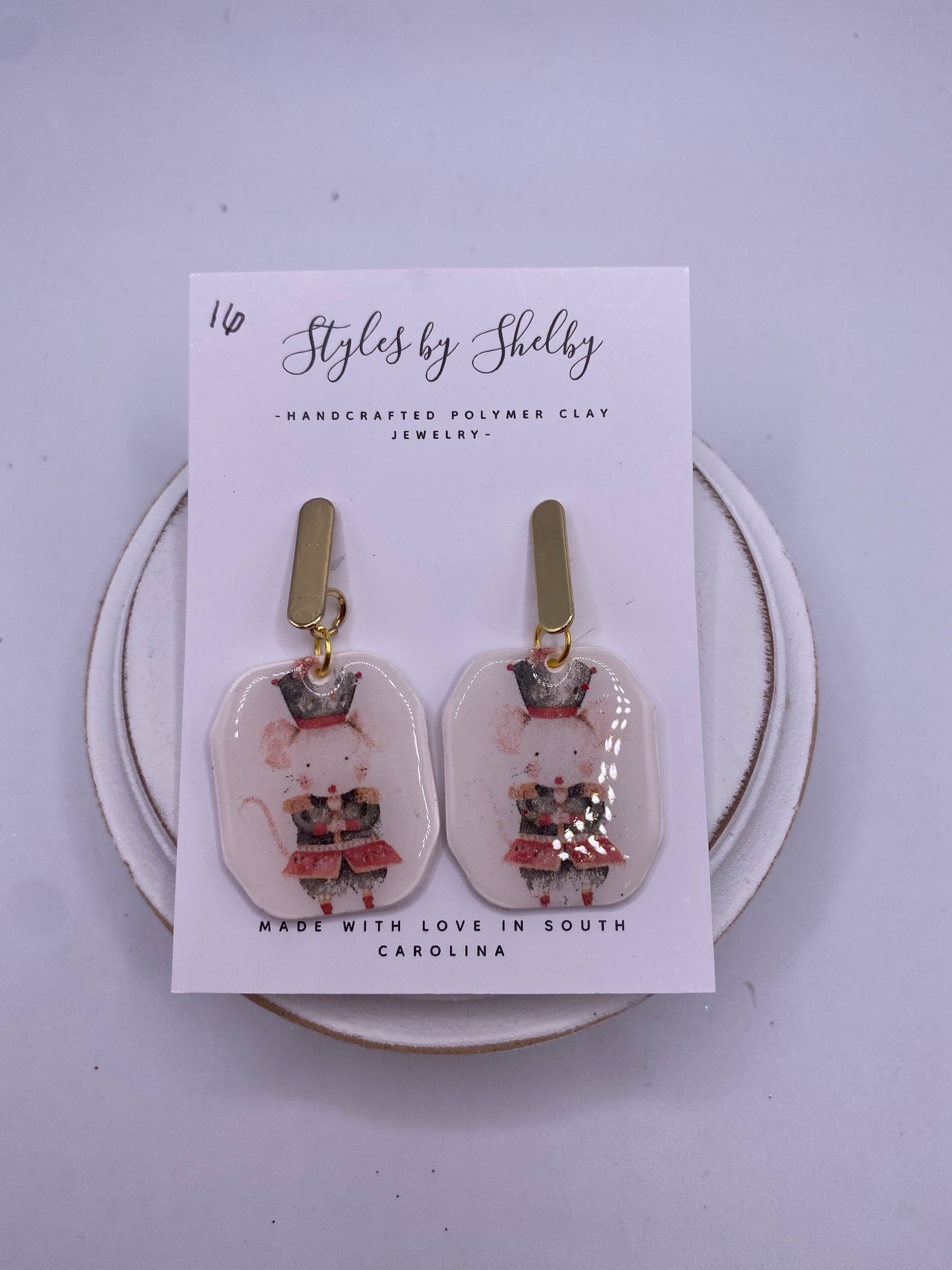 Christmas Mouse Dangle