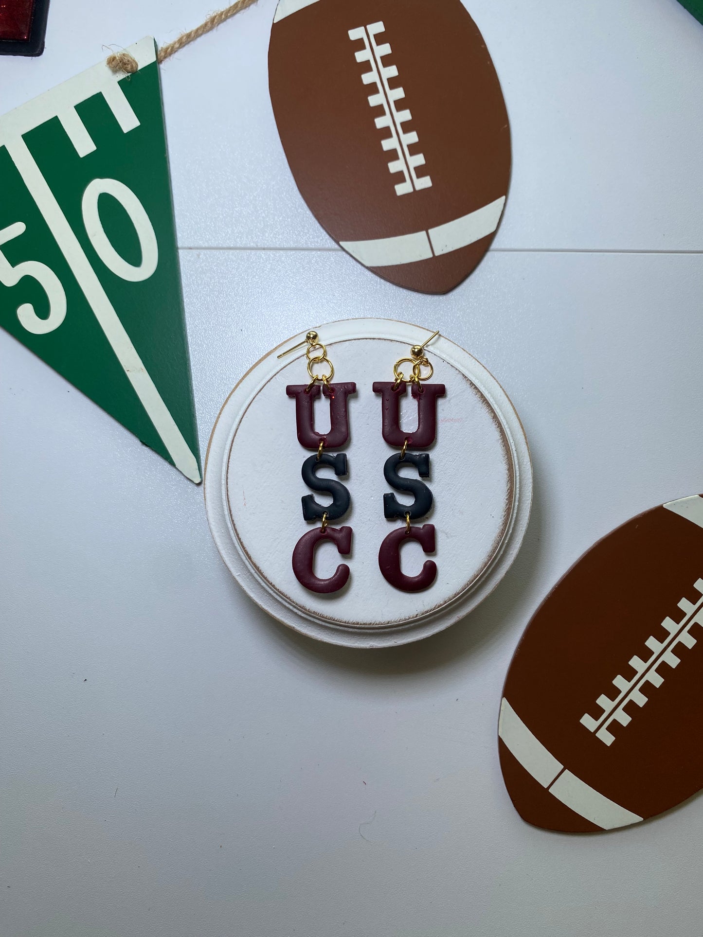 Team Letter Dangles