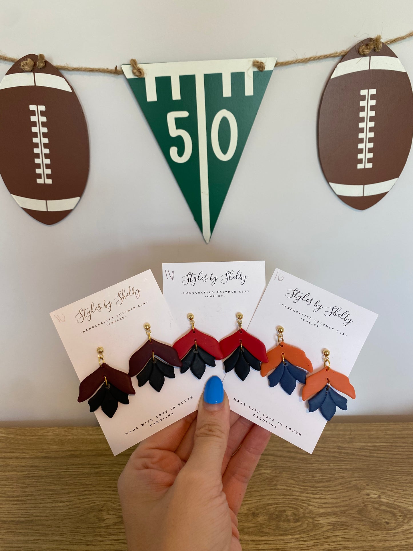 Gameday Dangles - Solid