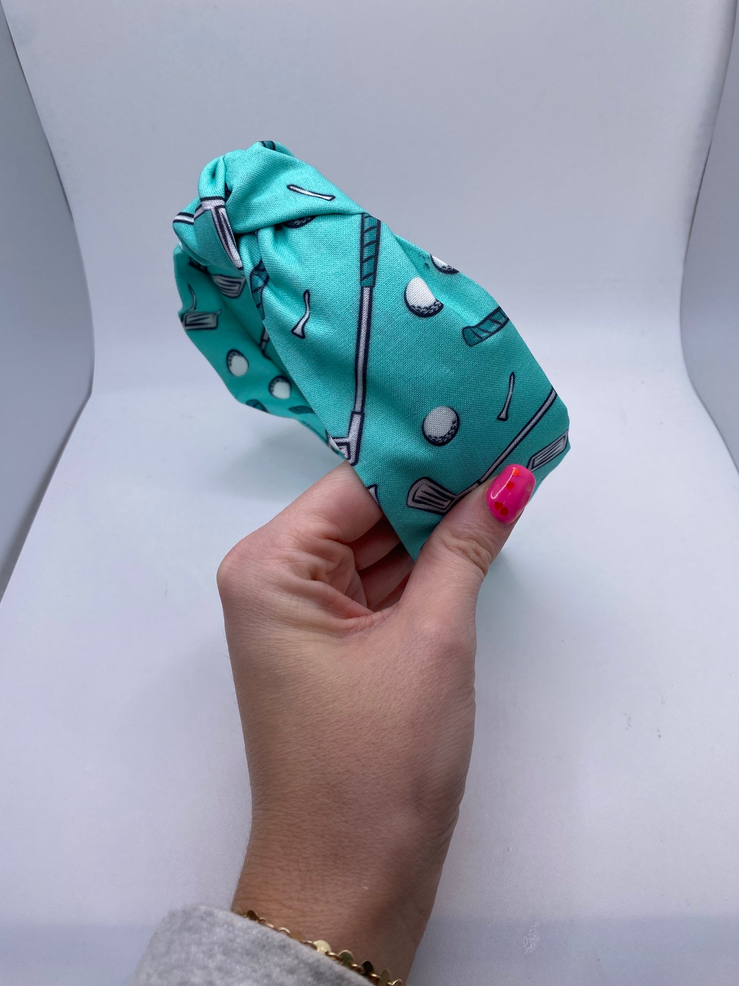 Golf Club Headband w/o Gems