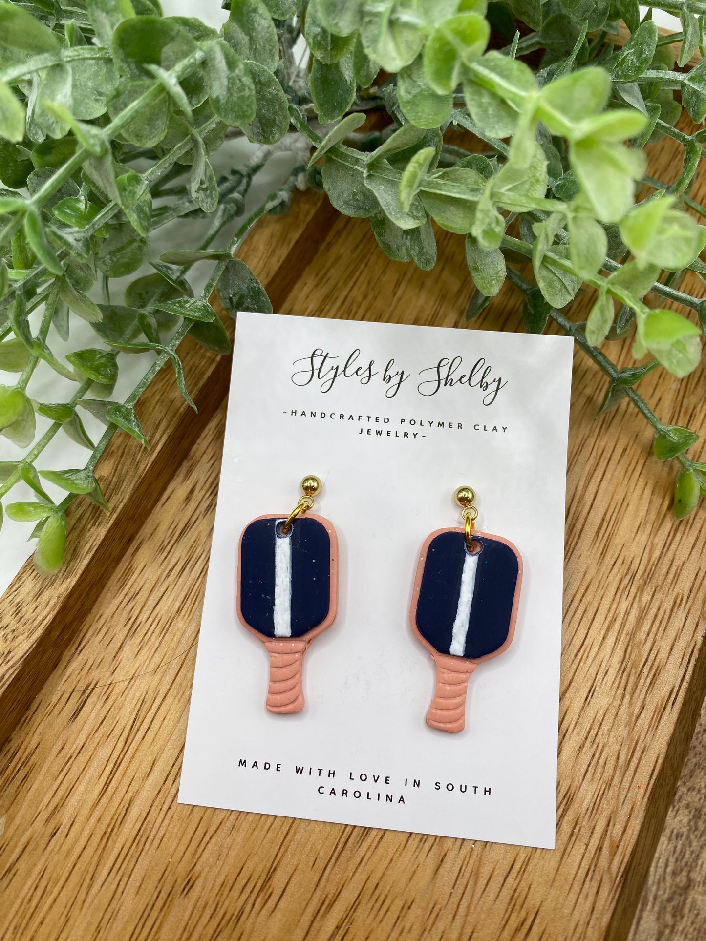 Pickleball Paddle Earrings