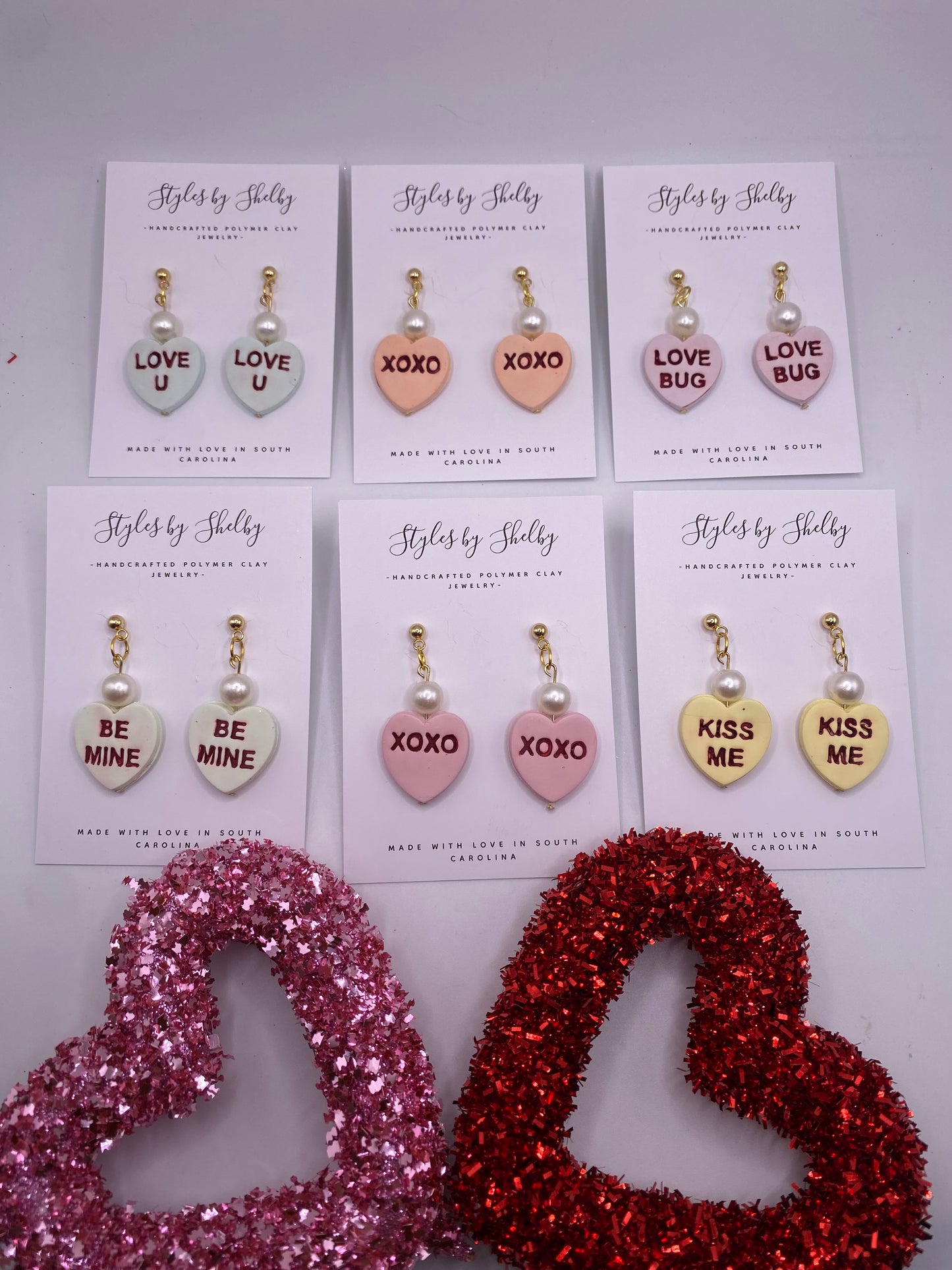Conversation Heart Dangle