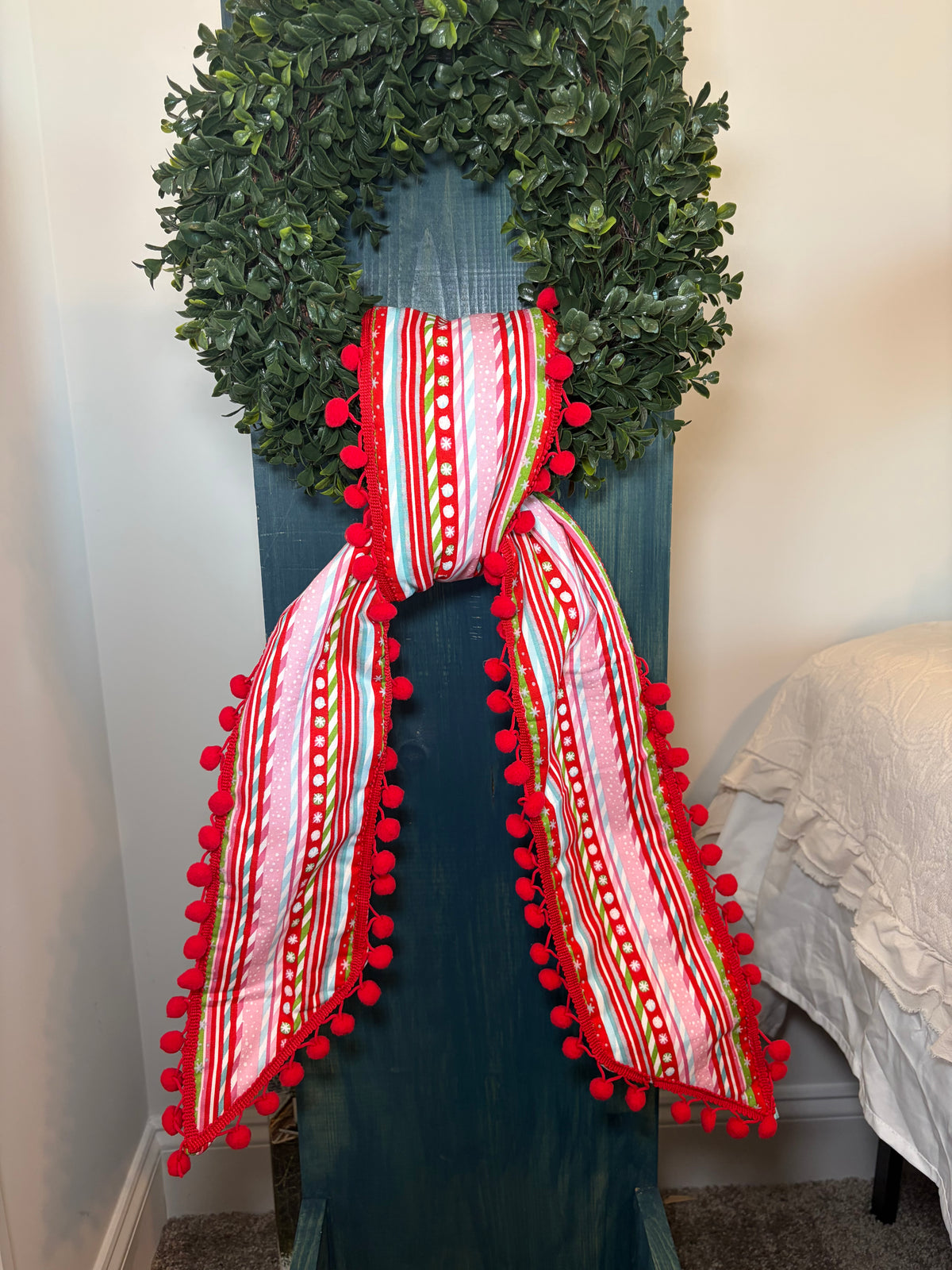 Sugar Plum Pom Pom Sash