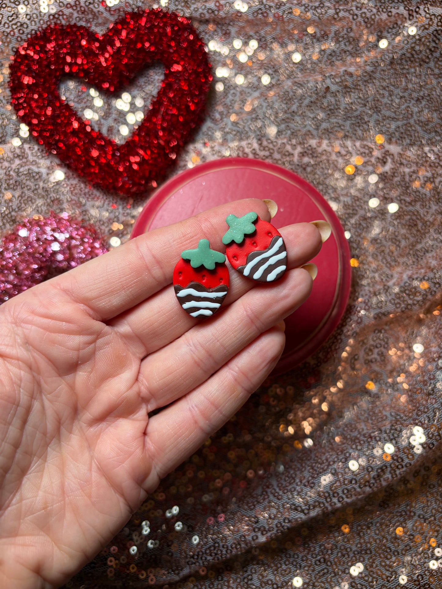 Strawberry Studs