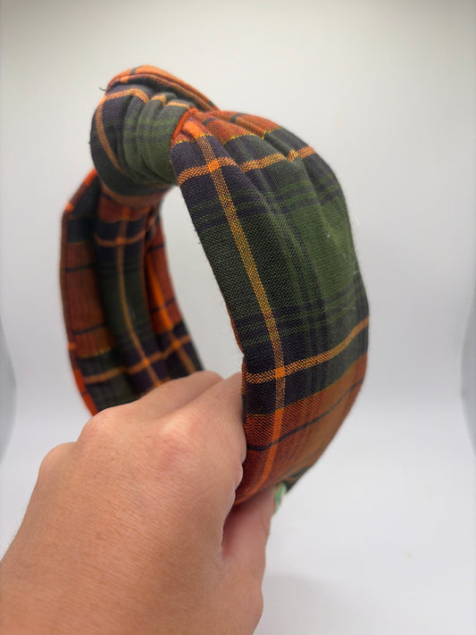 Fall Plaid Headband