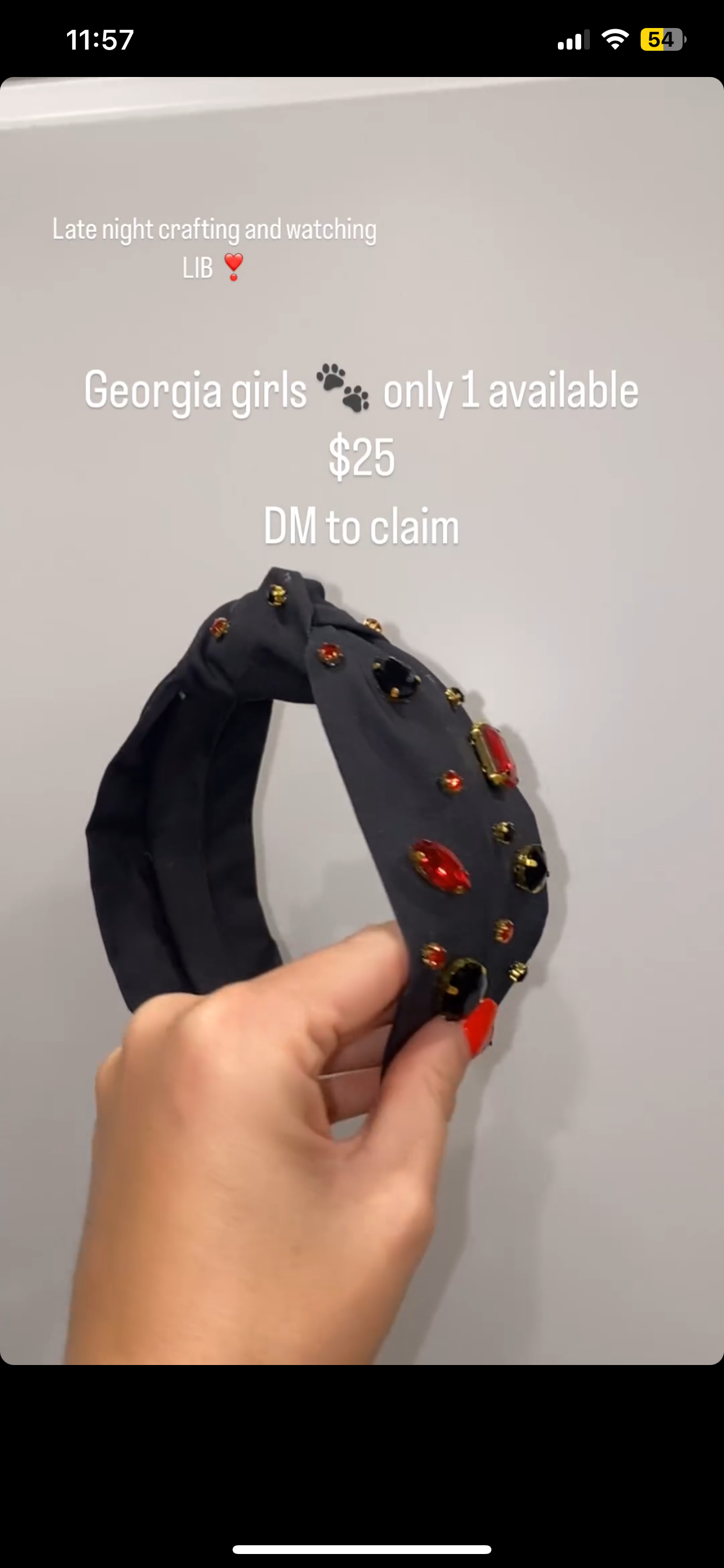 Georgia Bling Headband