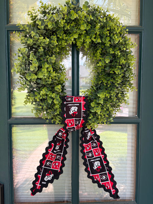 Georgia Sash with Ric Rac Trim