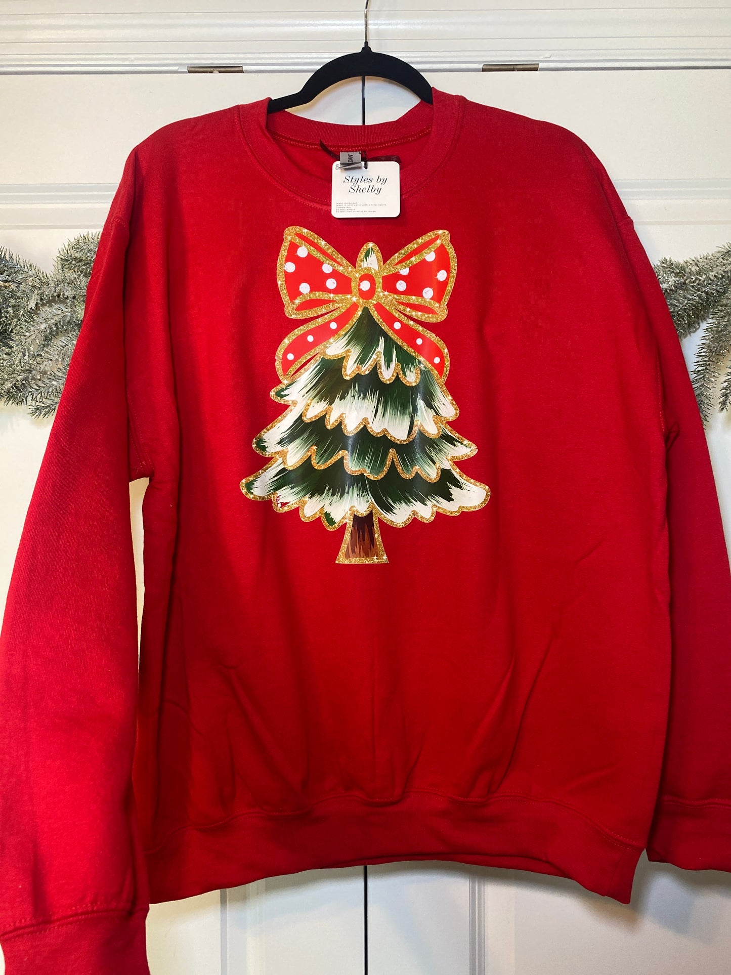 Red Tree Sweatshirt