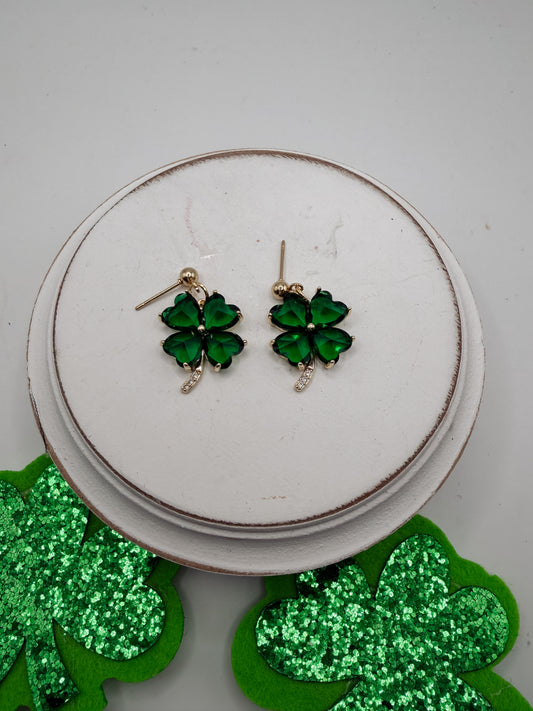 Clover Gem Dangle