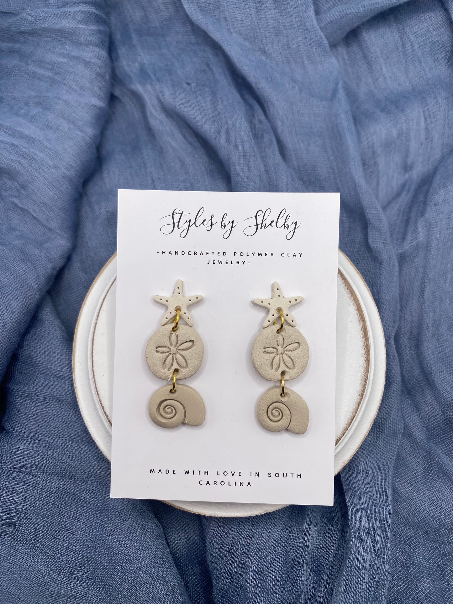 Ombré Shell Dangle