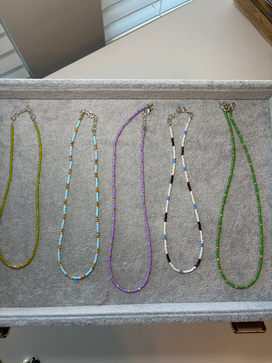 Seed Bead Necklaces
