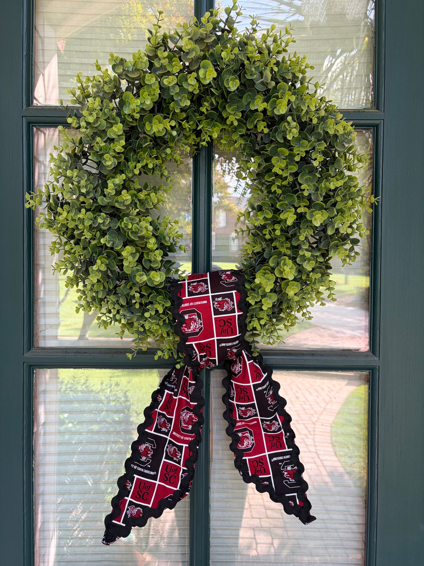 South Carolina Sash with Ric Rac Trim