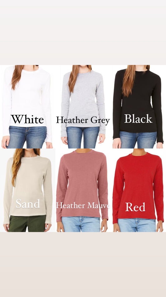 PRE ORDER LONG SLEEVE GRAPHIC TEE