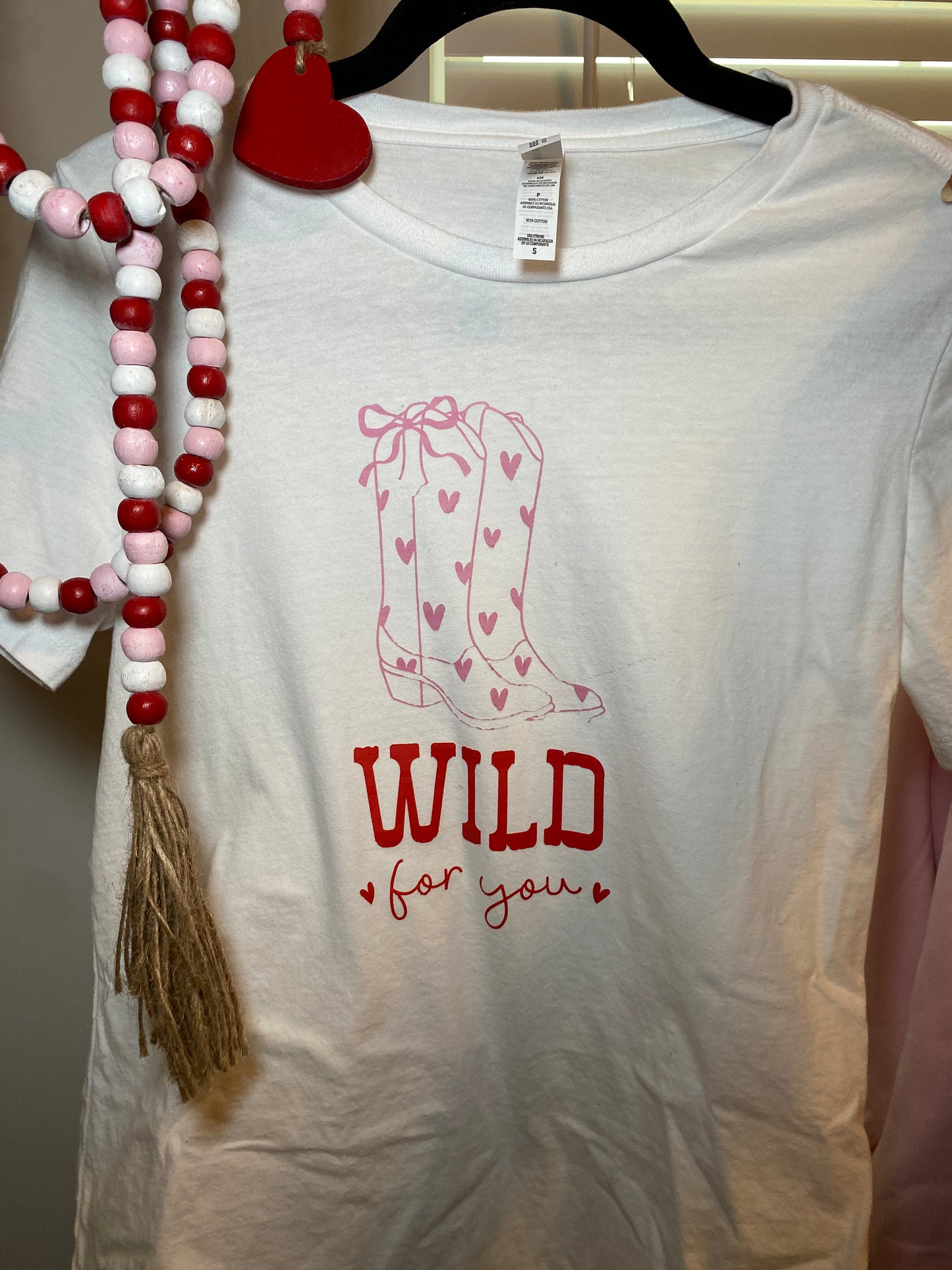 Wild For You Short Sleeve Tee - size S