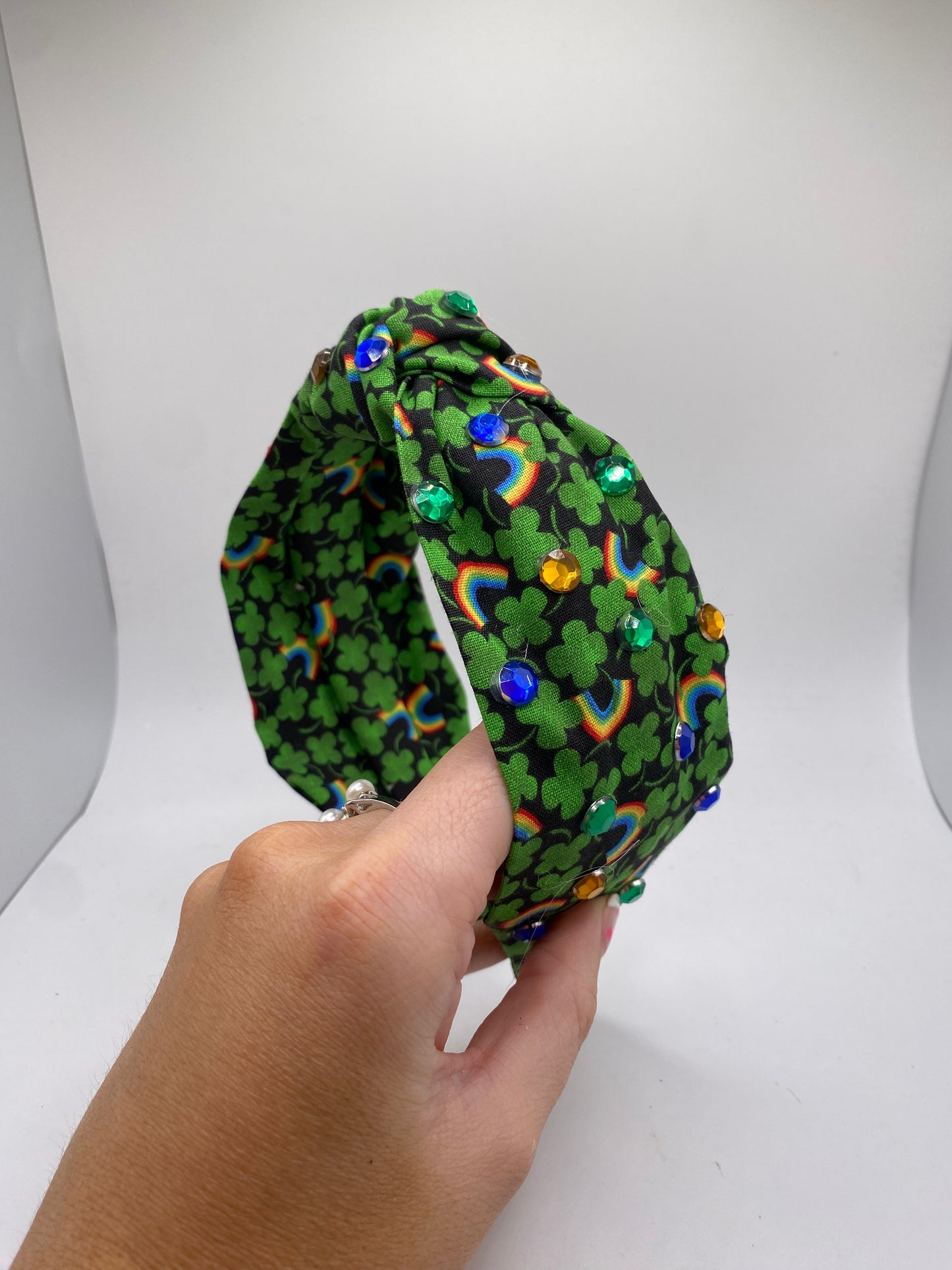 Rainbow Headband with Gems