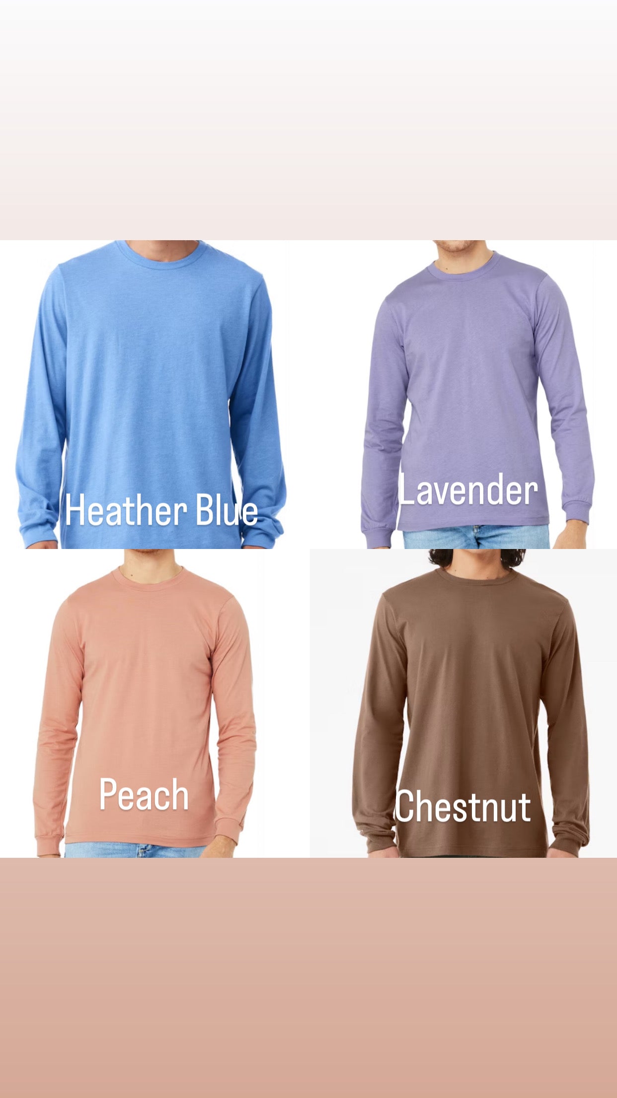 PRE ORDER LONG SLEEVE GRAPHIC TEE