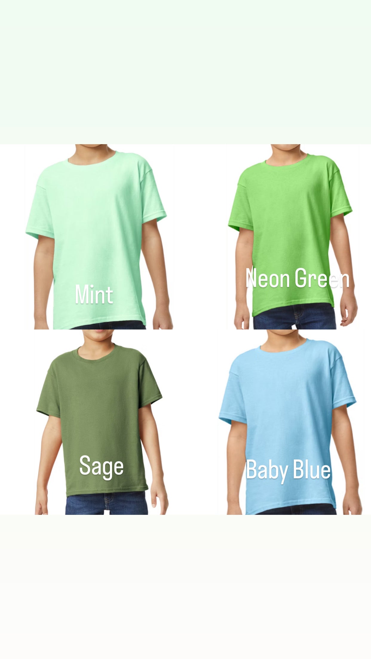 KIDS PRE ORDER GRAPHIC TEES