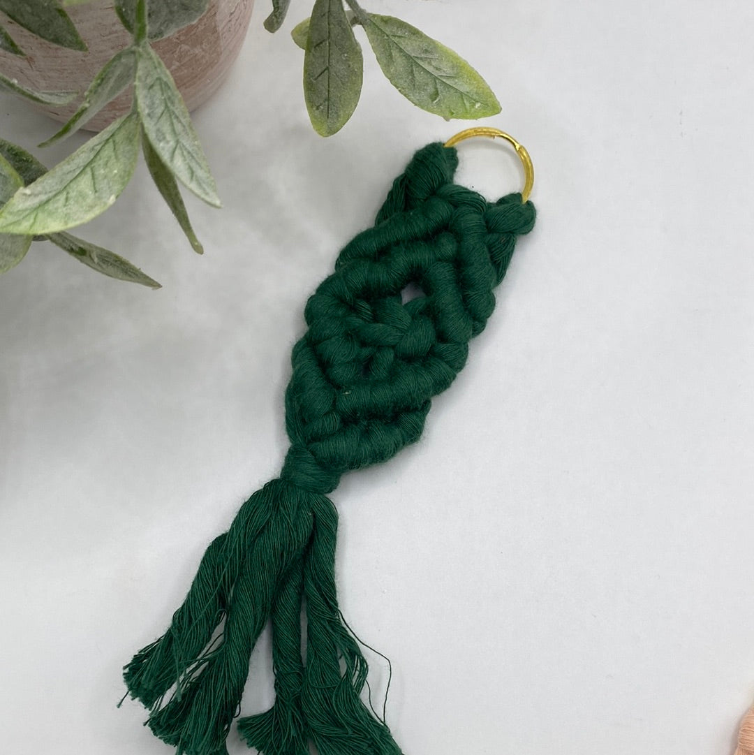 Macramé Keychains