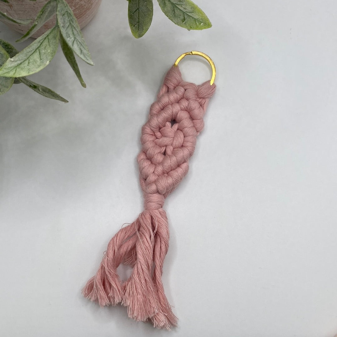 Macramé Keychains