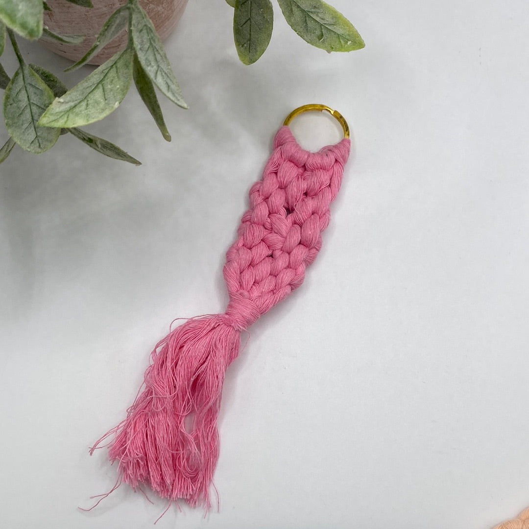 Macramé Keychains