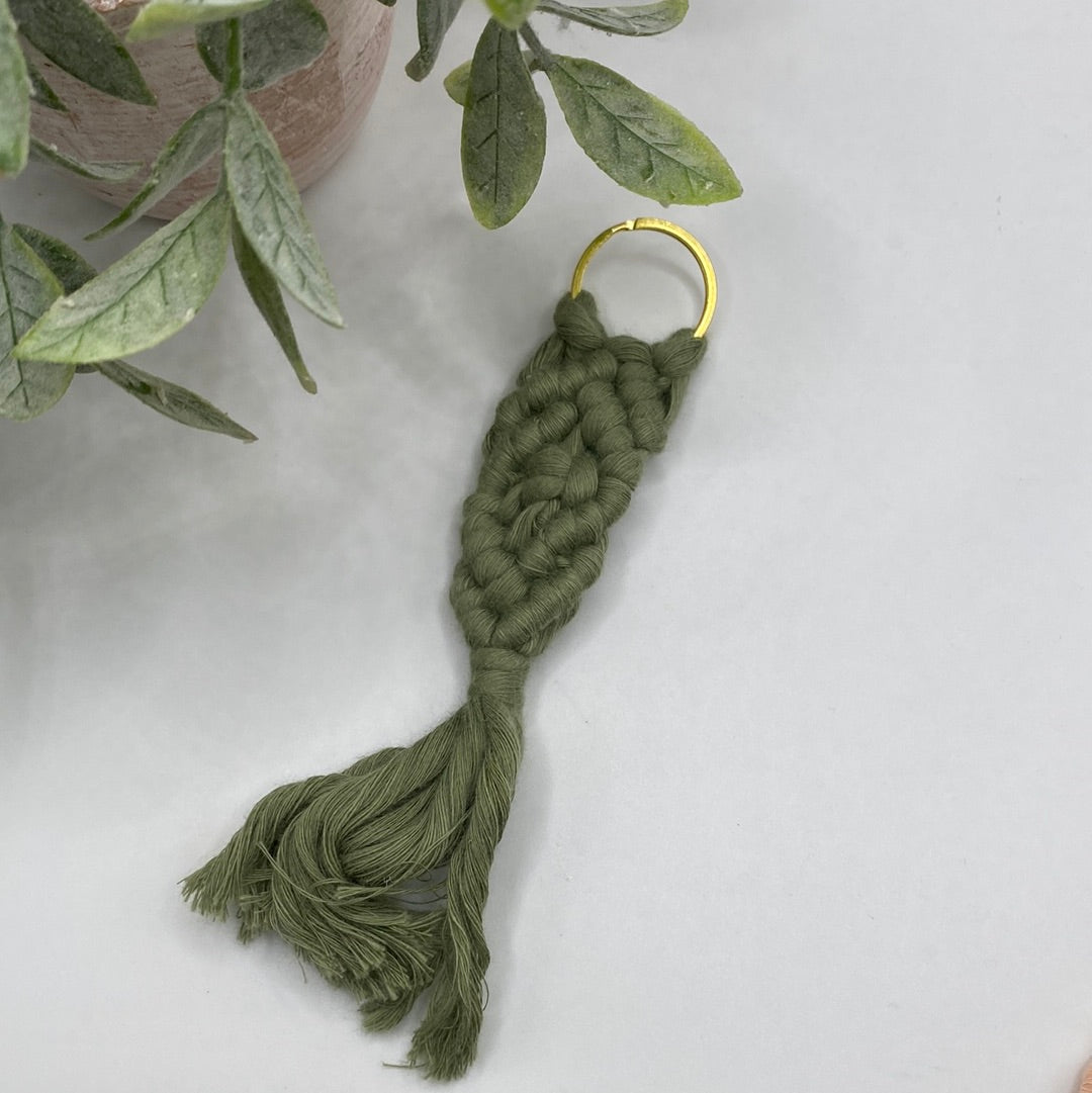 Macramé Keychains
